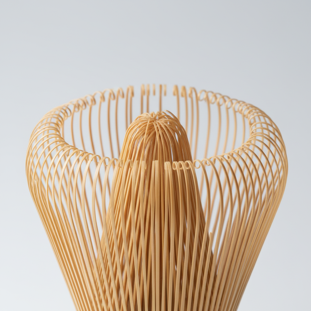 Unlock the Secret to Perfect Matcha: Introducing the "Akari" Bamboo Whisk